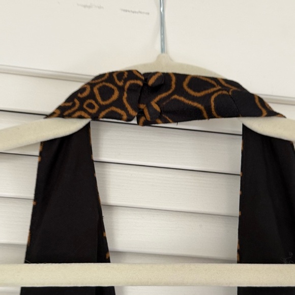 House of Harlow 1960 X Revolve Geometric Halter Neck Ruched Slit Maxi Dress - Picture 5 of 14